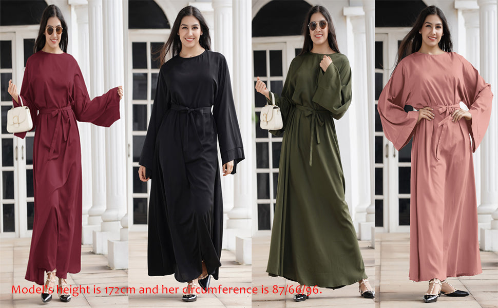 Veiled Treasures  Abaya Women's Muslim Abaya Dress New Design Abaya for Beautiful girls/ Veiled Treasures